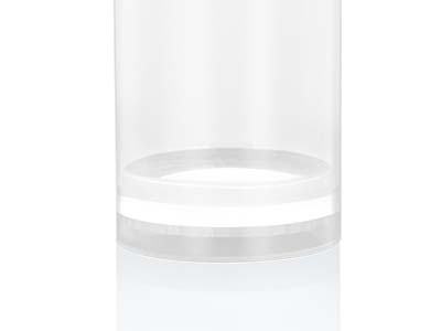 純化柱體采用一體成型工藝，結構牢固，底部網(wǎng)格配合壓環(huán)可穩(wěn)固濾膜、離心時不易破裂